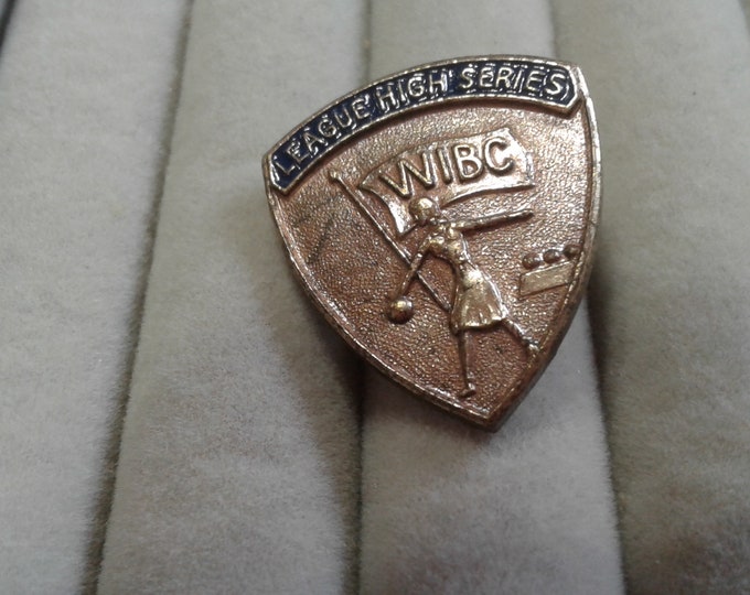 Women's International Bowling Congress League High Series Pin