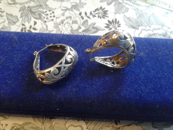 Basket ring shop earrings