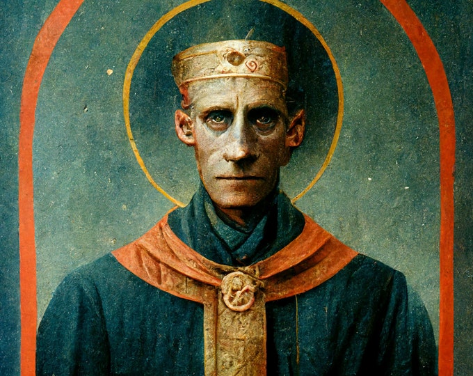 Custom Patron Saint Portrait, Your Choice