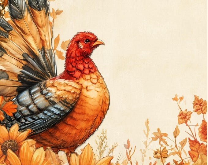 Five Traditional Thanksgiving Background Papers to Download and Print at Home, 8.5 x 11