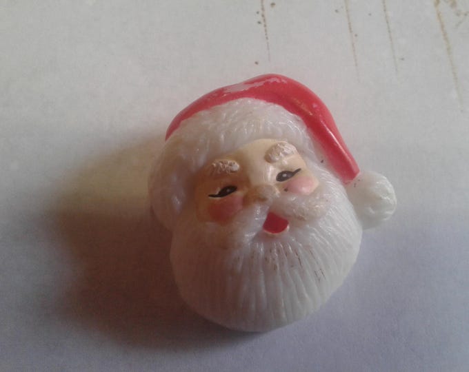 Fun World Christmas Pins, Santa and Snowman, Sold Separately