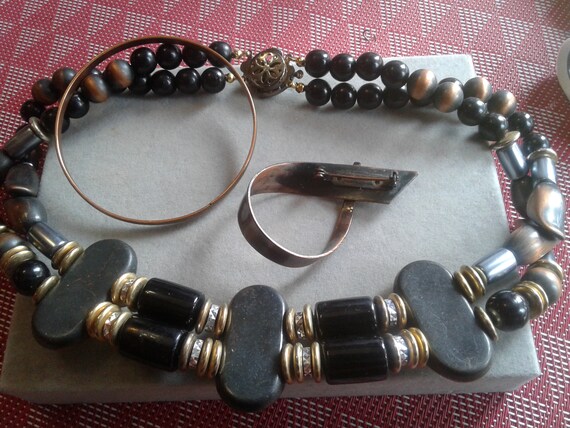 Dramatic Copper Value Bundle, Statement Necklace,… - image 5