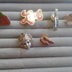 Vintage Novelty Scatter Pins, Sold Separately--Coke Bottle, Ruby Slippers and More--Collectible
