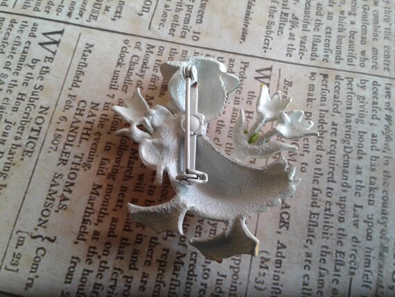 Multicolor Pastel Enamel Springtime Easter Duck w… - image 3