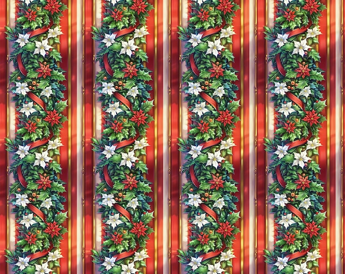 Five Nostalgic Christmas Digital Patterned Papers--Seamless--300 dpi