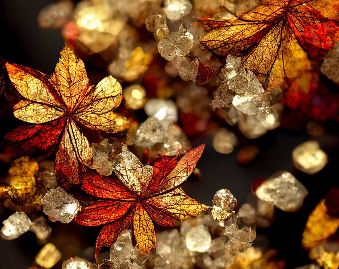 Season's Jewels Set of Four Instant Download Digital Prints