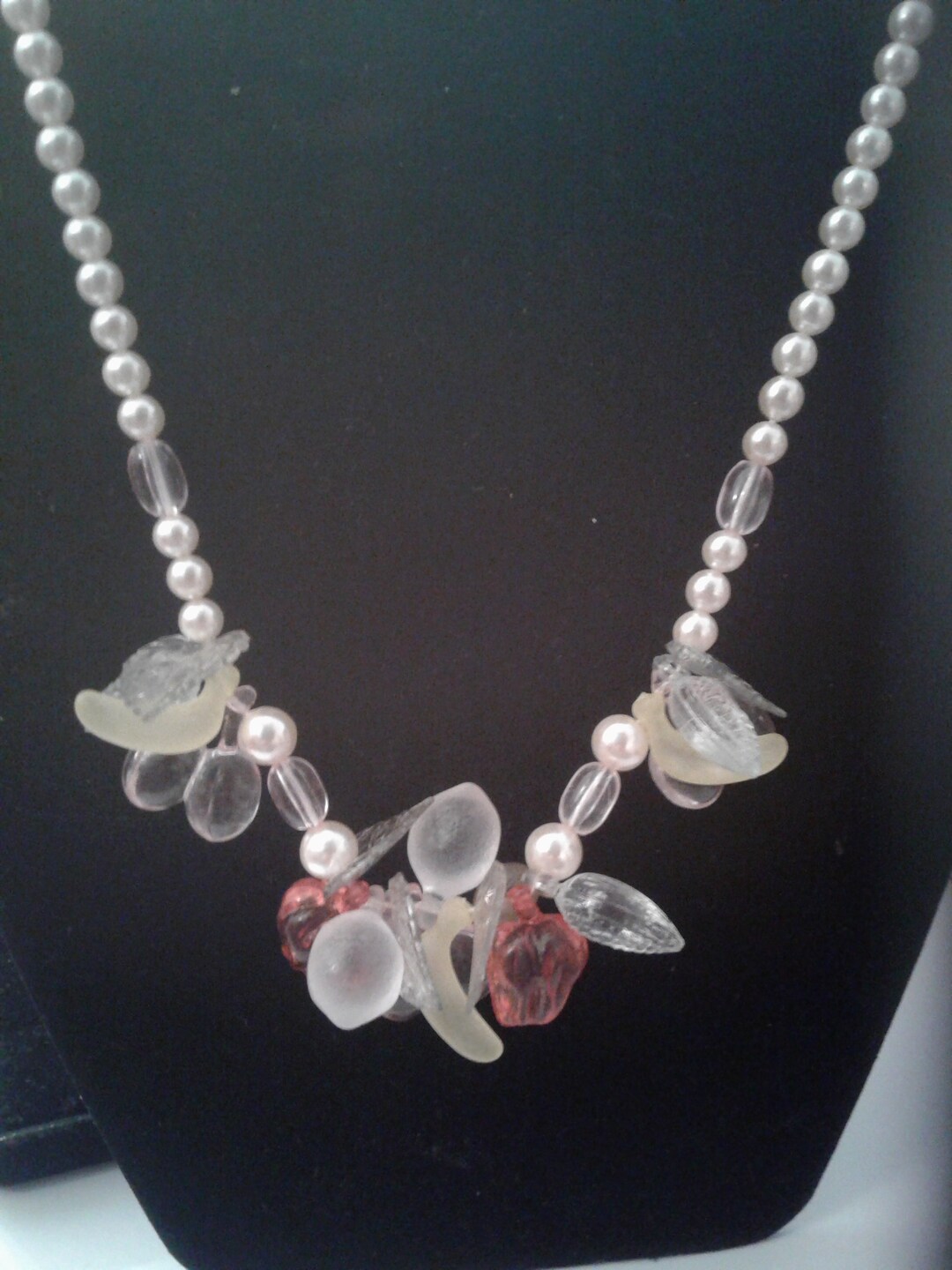 Vintage Novelty Plastic Fruit Necklace With Faux Pearl and Etsy