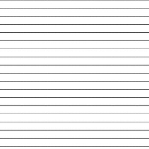 May include: Blank lined paper with black lines.