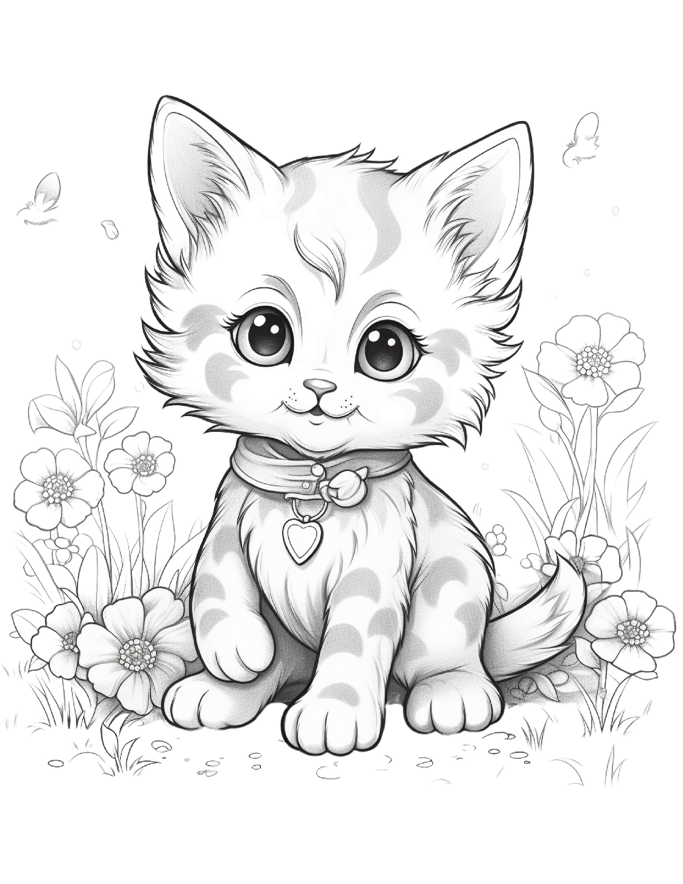 Super Kitties coloring Pages: Gift Printable For Kids for /All