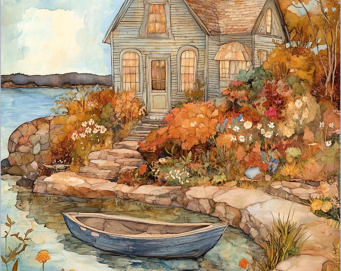 New England Autumn Background Digital Papers--JPG Files--8.5 x 11--Commercial Use