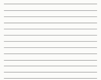 Simple and Decorative Lined Papers for Instant Download