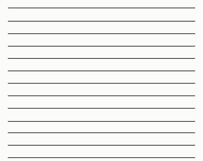 Simple and Decorative Lined Papers for Instant Download