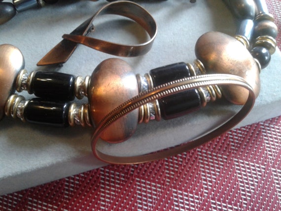 Dramatic Copper Value Bundle, Statement Necklace,… - image 3