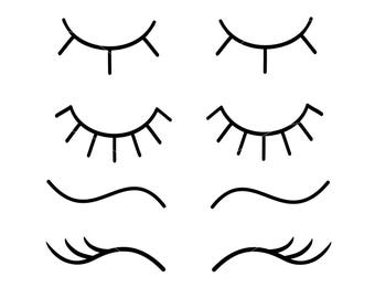 unicorn lashes etsy