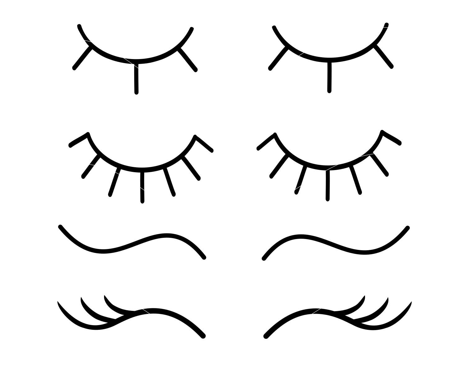 EyeLashes Svg Unicorn Eyelashes Svg Eye Lashes Svg Lashes ...