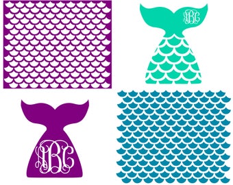 Mermaid Scales Svg Mermaid Tails Svg Mermaid Svg Sea svg Stencil svg Little Mermaid Svg Vector cut file Cricut Explore Silhouette Cameo dxf
