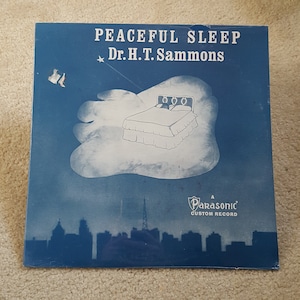 Sealed Peaceful Sleep Vinyl LP: 1967 Sleep Hypnosis Record