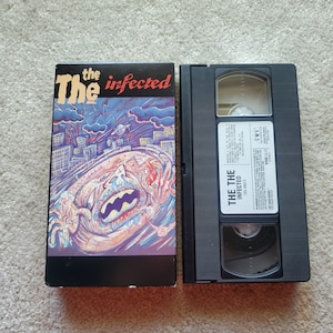 Rare VHS The The - Infected 1987 CMV NTSC Video ~ Very Rare ~ Never Released on DvD- Free Shipping