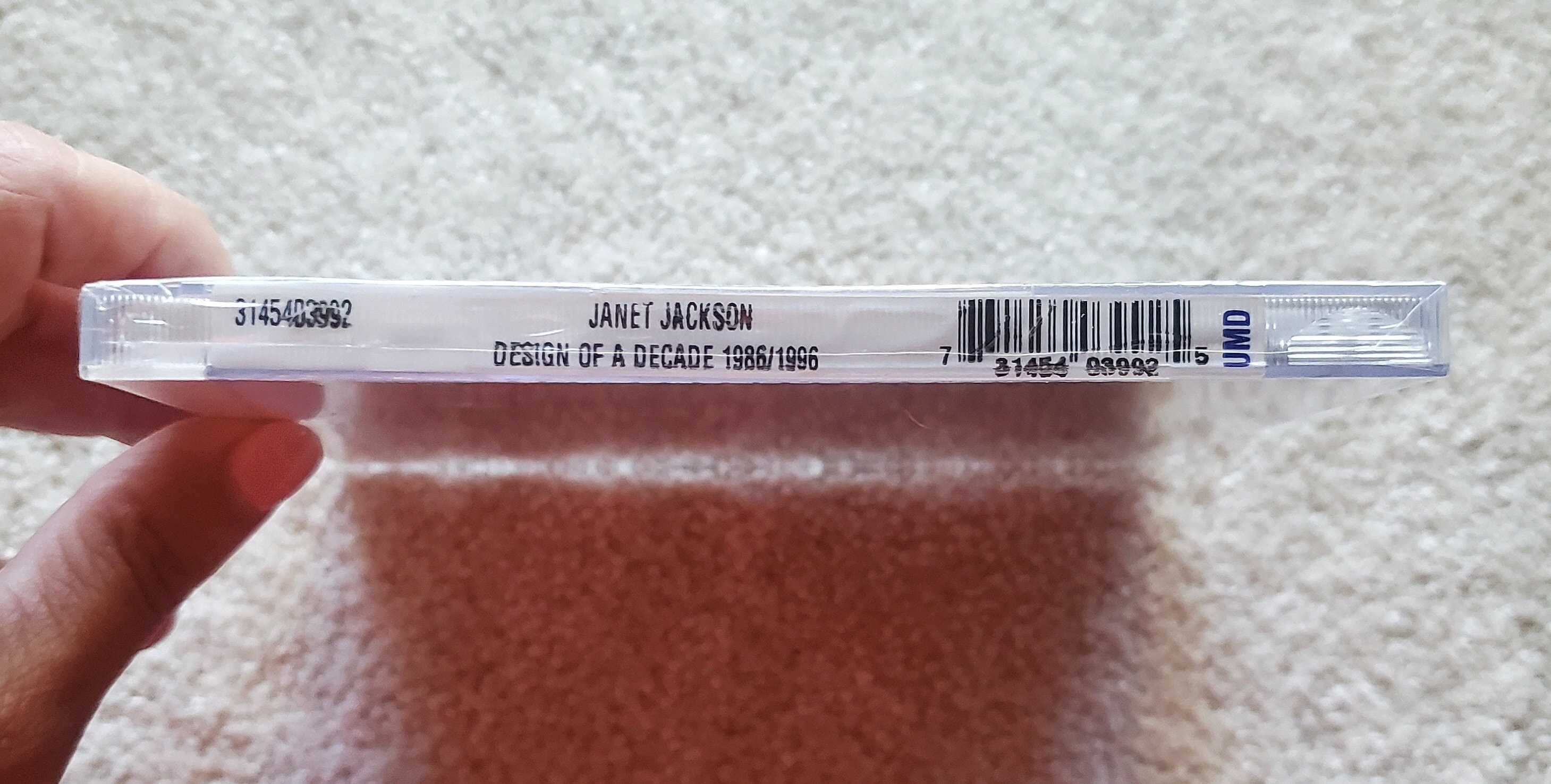 US盤 ジャネット・ジャクソン / Design of a decade, image size:2919x1476