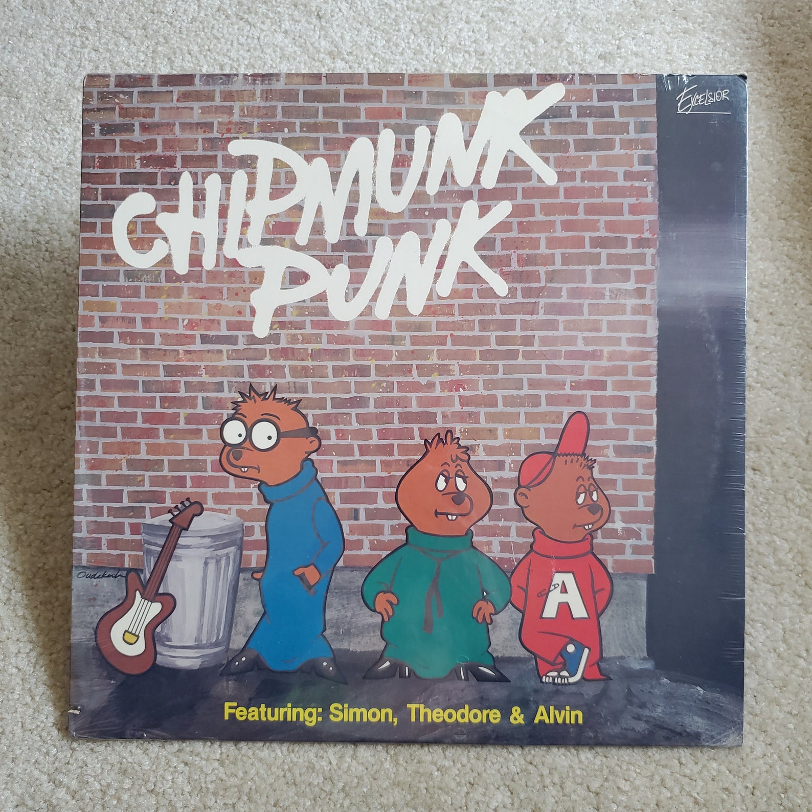 SEALED The Chipmunks Vinyl Chipmunk Punk Lp 1980 Original Etsy