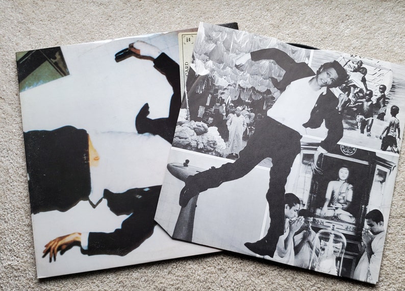 Vinyl David Bowie Lodger Lp 1979 Original NM/VG w/ Inner, Front Postcard Sticker, Brian Eno Free Shipping image 4