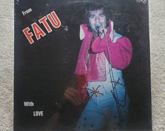 RARE Sealed Vinyl 'From Fatu With Love' Lp - 70s Original, TCB, Samoan Elvis Impersonator, Fatu Lauoletolo – Free Shipping