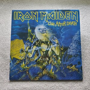Iron Maiden - Live After Death Double LP Vinyl, Original Pressing