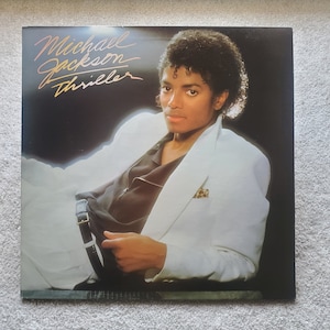 Rare Vinyl Michael Jackson - Thriller lp - 1982 (1st/Misprint) VG++/VG++ w/ World Club Form + Printed Inner - Free Shipping