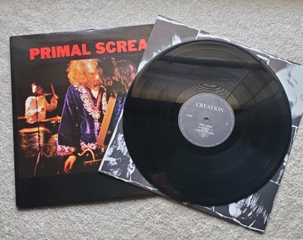 Rare Vinyl Primal Scream – Primal Scream Lp - 1989 UK Import