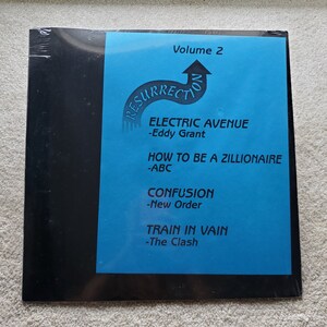 RARE Sealed Resurrection Vol 2 Lp - 1988 Original (DJ Only) Record - New Order, Eddy Grant, ABC, The Clash -  Free Shipping