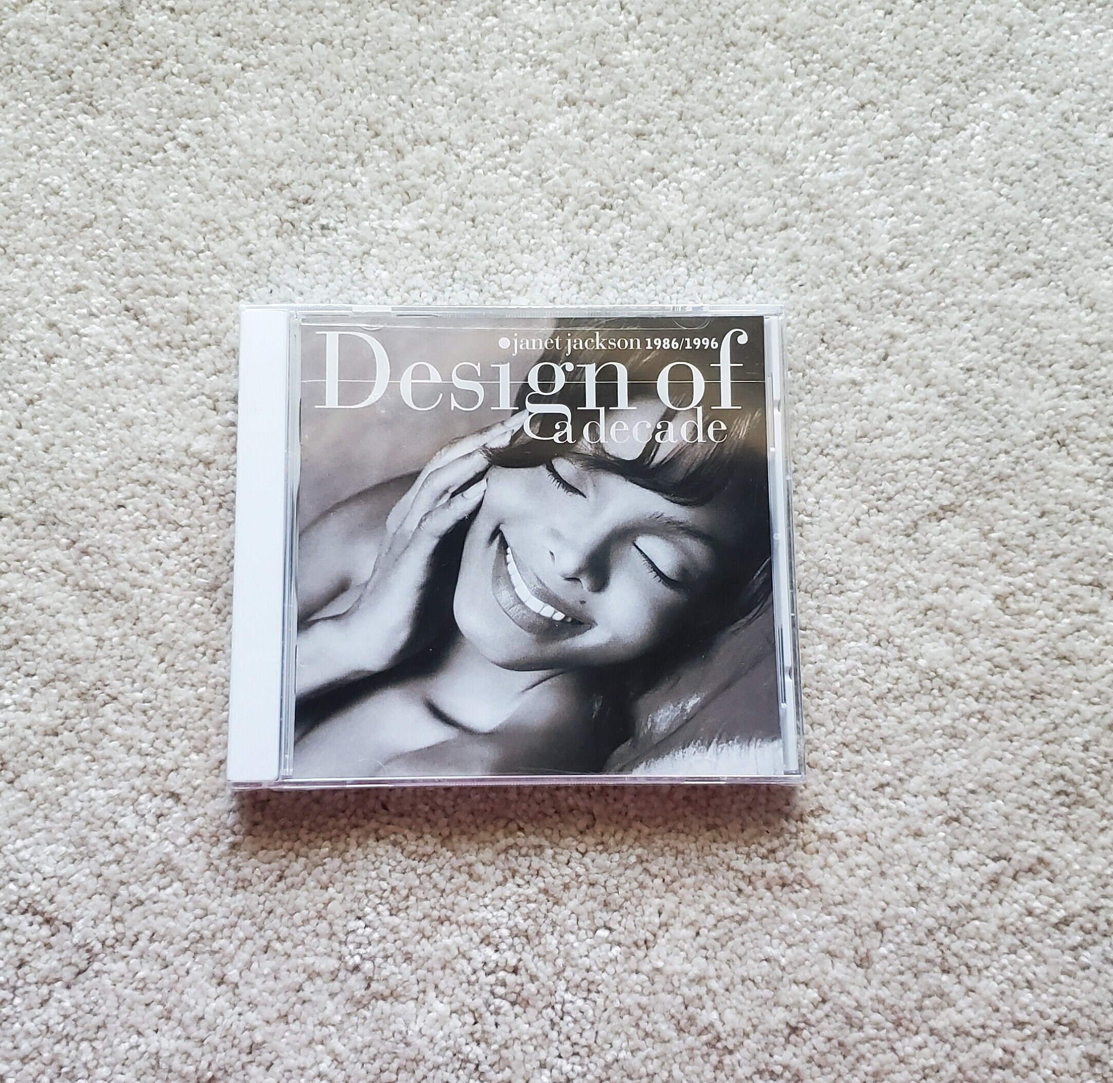 Sealed Janet Jackson - Design of A Decade CD - 1986/1996 Compilation - Etsy, image size:2166x2107