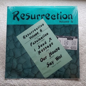 RARE Sealed Resurrection Vol 6 Lp - 1994 Original (DJ Only) Record - INXS, Madness, Human League - Free Shipping
