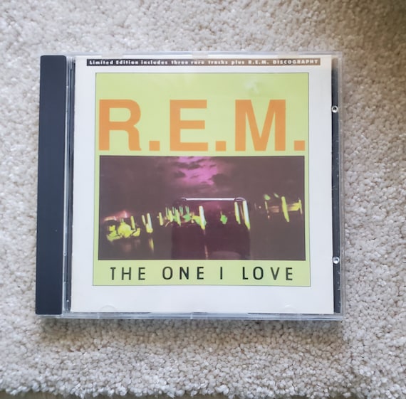 R.E.M. cd Single the One I Love 1991 Original Import 'DIRMX 178' NM/NM  Driver Eight live, Limited, Michael Stipe Free Shipping 