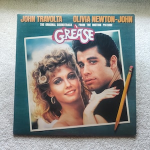 Vinyl Grease - Motion Picture Soundtrack 2xlp - 1978 Original VG+/VG+ Gatefold w/ Inners- Free Shipping