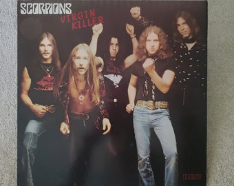 Vinyl Scorpions - Virgin Killer 1984 Import Reissue &#39;NL 70031&#39; NM/VG+ Alternate Cover - Free Shipping