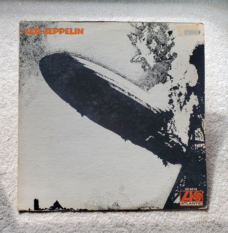 Rare Vinyl Led Zeppelin Led Zeppelin Lp 1972 Reissue 