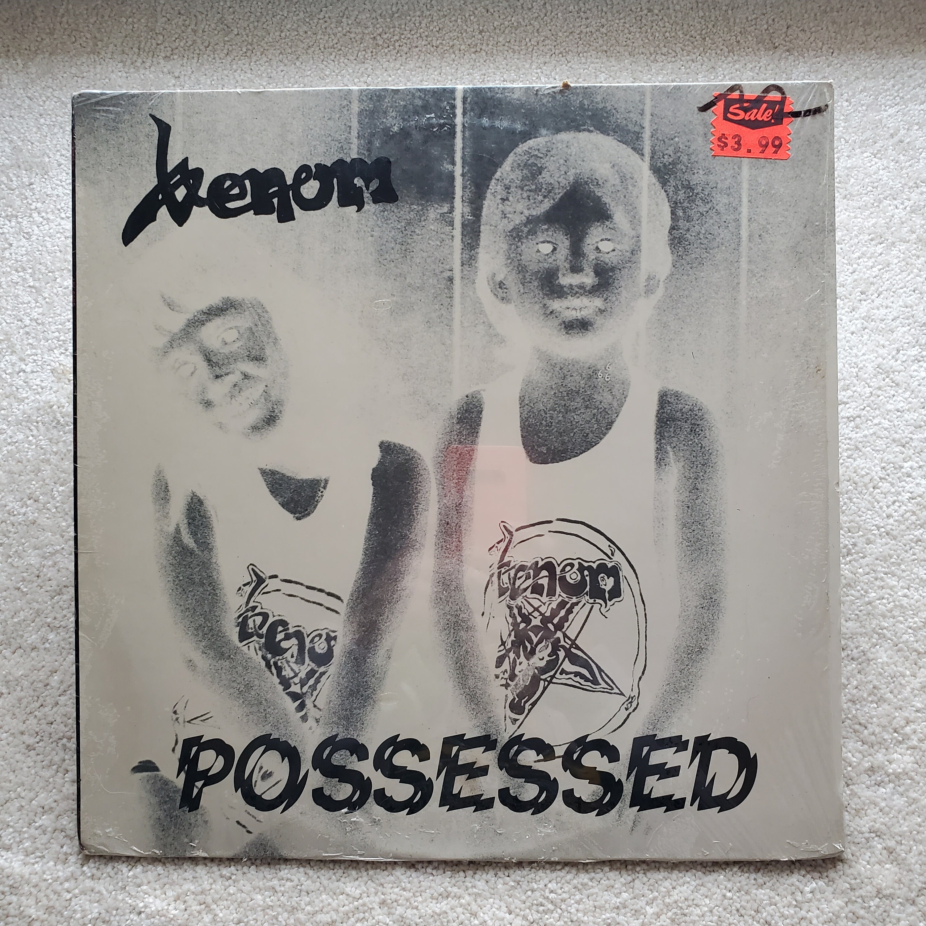 Vinyl Venom - Possessed Lp - 1985 Original 'MX 8022' NM/VG+