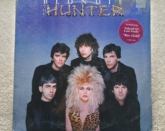 Sealed Blondie - The Hunter Vinyl LP - 1982 Original w/ Hype Sticker