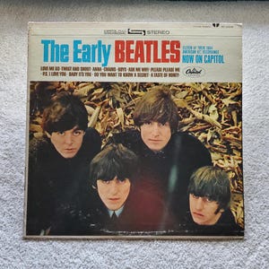Vinyl The Beatles – The Early Beatles lp - 1971 Reissue VG+/VG Apple Labels - Free Shipping