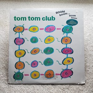 Sealed Vinyl Tom Tom Club – Boom Boom Chi Boom Boom Lp - 1989 Original MINT/NM Gold Stamp Promo - Free Shipping
