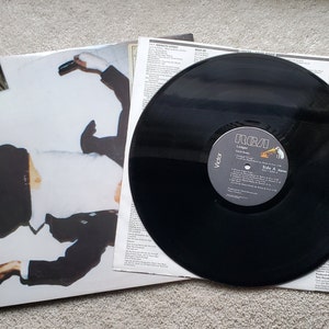 Vinyl David Bowie Lodger Lp 1979 Original NM/VG w/ Inner, Front Postcard Sticker, Brian Eno Free Shipping image 5