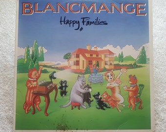 Vinyl Blancmange - Happy Families Lp - 1982 Original '90053-1' VG+/VG New Wave - Free Shipping