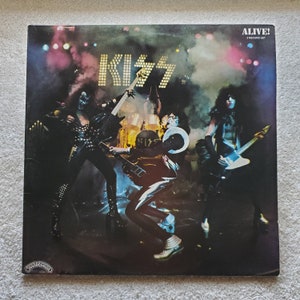 Vinyl Kiss – Alive! 2xLp - 1977 Reissue UK Import VG++/VG+ Gatefold &#39;75 Tour - Free Shipping