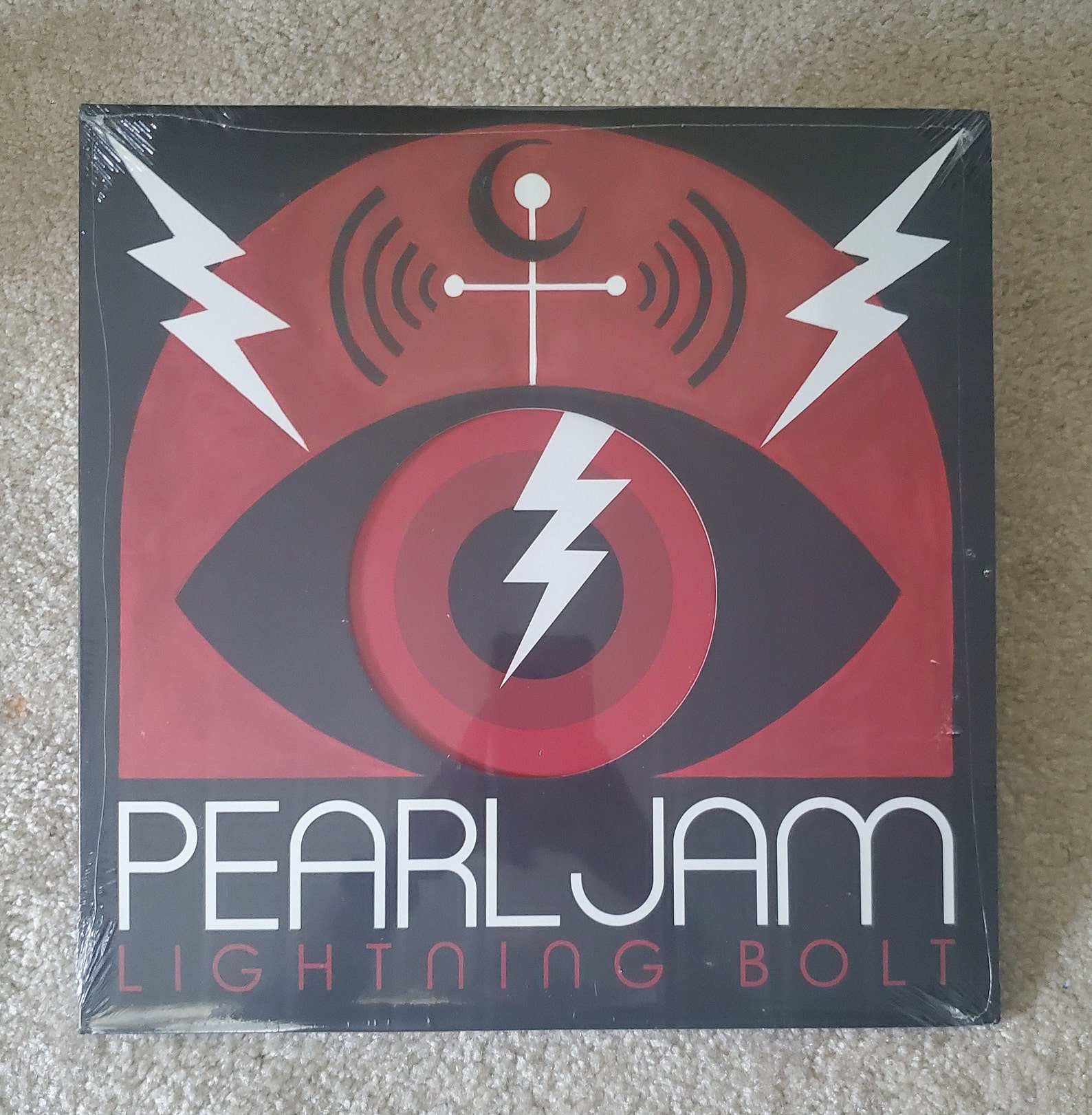 SEALED Pearl Jam Vinyl Lightning Bolt 2xLp 2013 Original Etsy