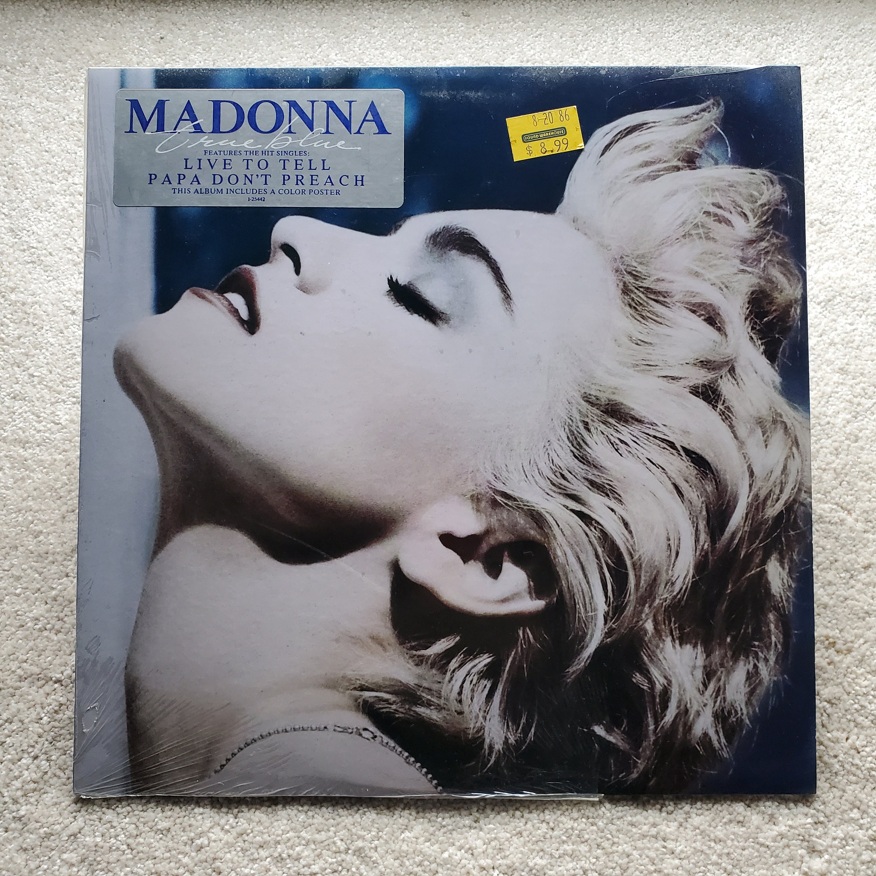 Madonna True Lp 1986 Original 1st Etsy Norway