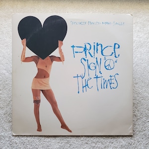 Vinyl Prince (12&quot; Single) - Sign &quot;O&quot; The Times - 1987 Original VG++/VG+ Sheena Easton - Free Shipping