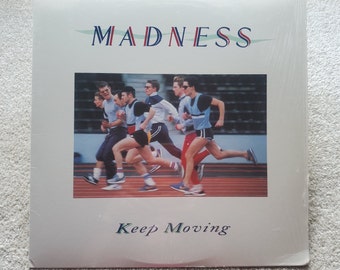 Vintage Vintage Madness Keep Moving Record 1984 Vinyl LP Record