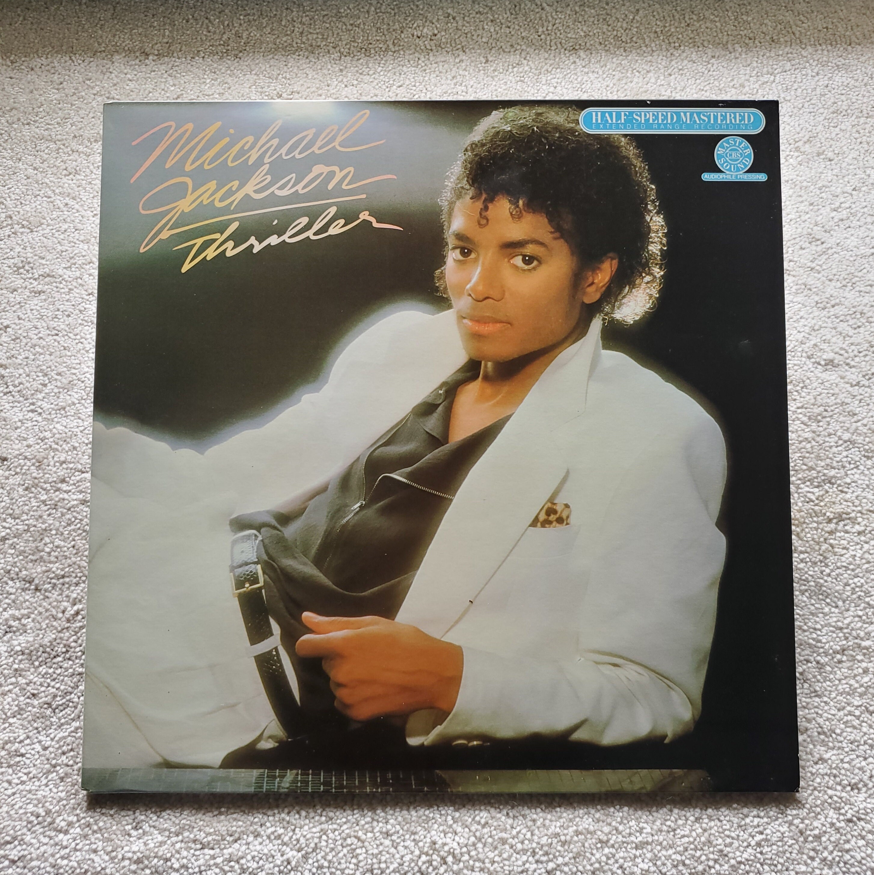 Michael half-speed Vinyl Thriller Lp - Etsy