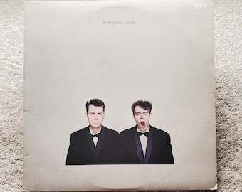 Pet Shop Boys LP – Actually: 1987 Original