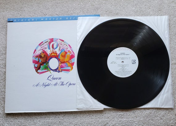 Fil engagement automat Vinyl Queen mofi A Night at the Opera Lp 1982 Reissue - Etsy